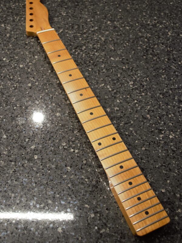 TL Tele Roasted Maple 22 Stainless Frets 25.5" - Replacement Neck